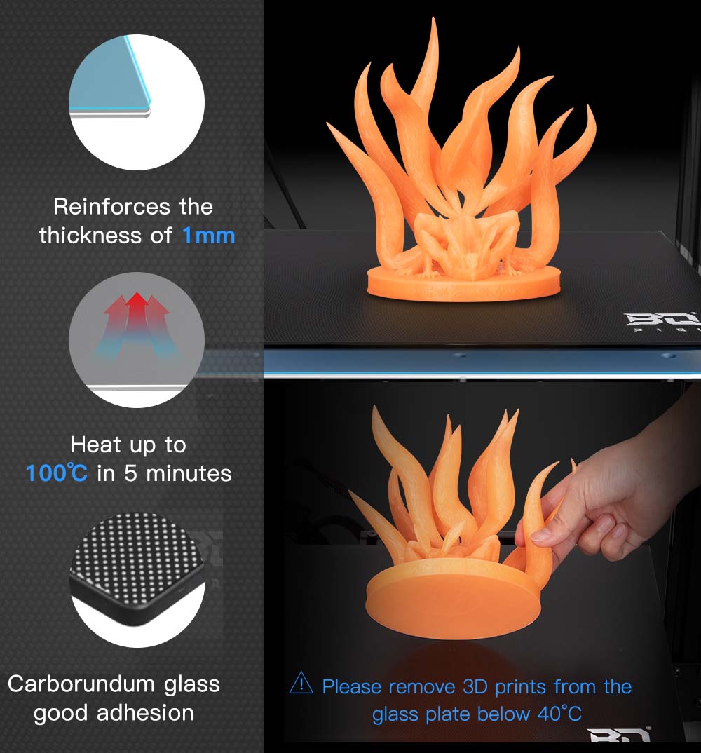 [视频] BIQU B1 SE PLUS 3D打印机 全金属挤出机 TMC驱动 自动调平