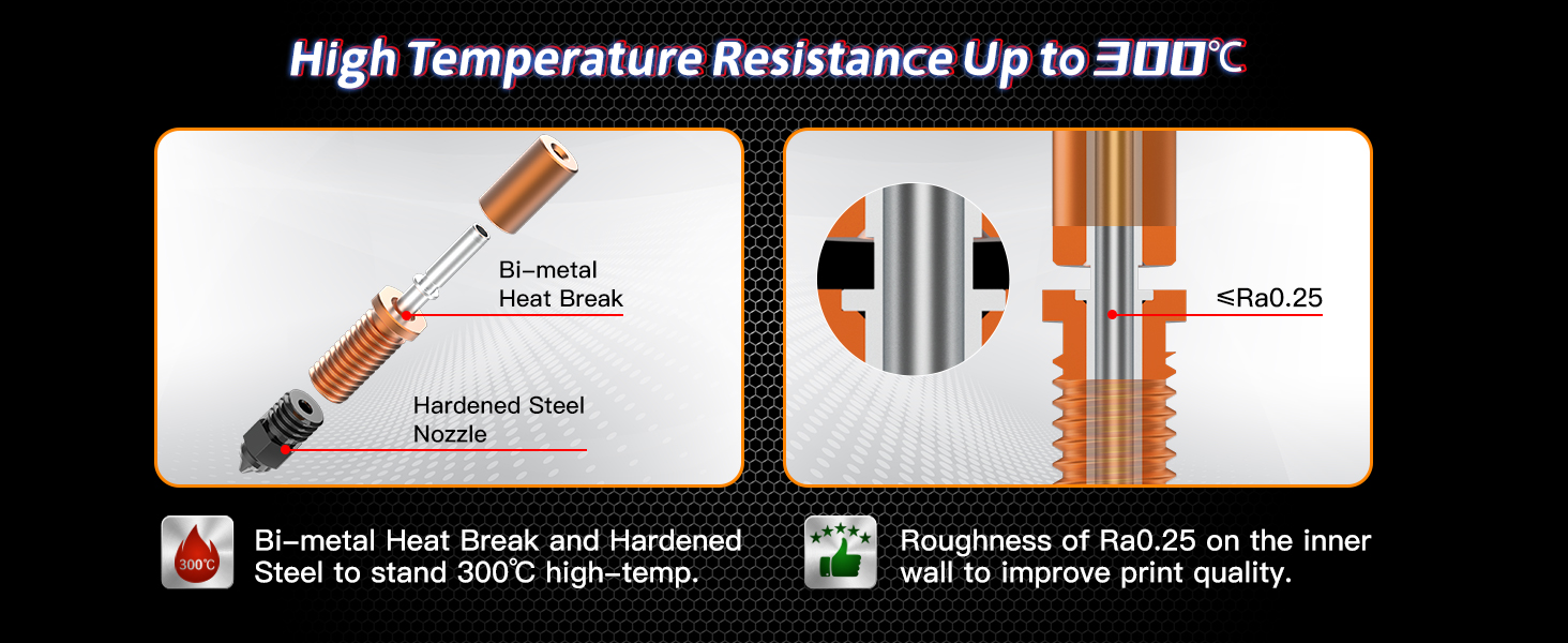 [视频] Creality Spider 快速陶瓷热端 高达300°C 支持400mm/s高速打印