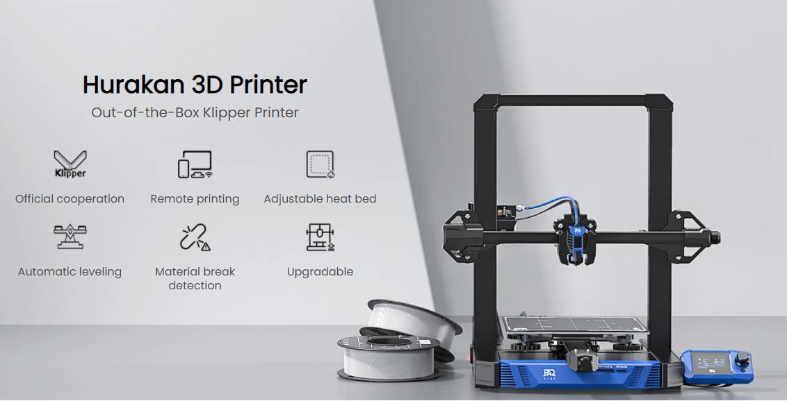 [视频] BIQU Hurakan DIY 3D Printer 一款高性价比的3D打印机