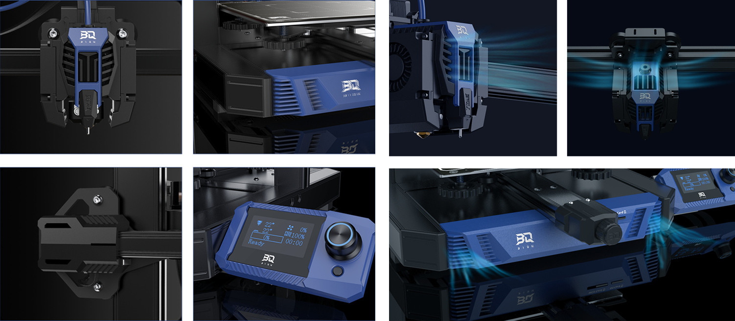 [视频] BIQU Hurakan DIY 3D Printer 一款高性价比的3D打印机