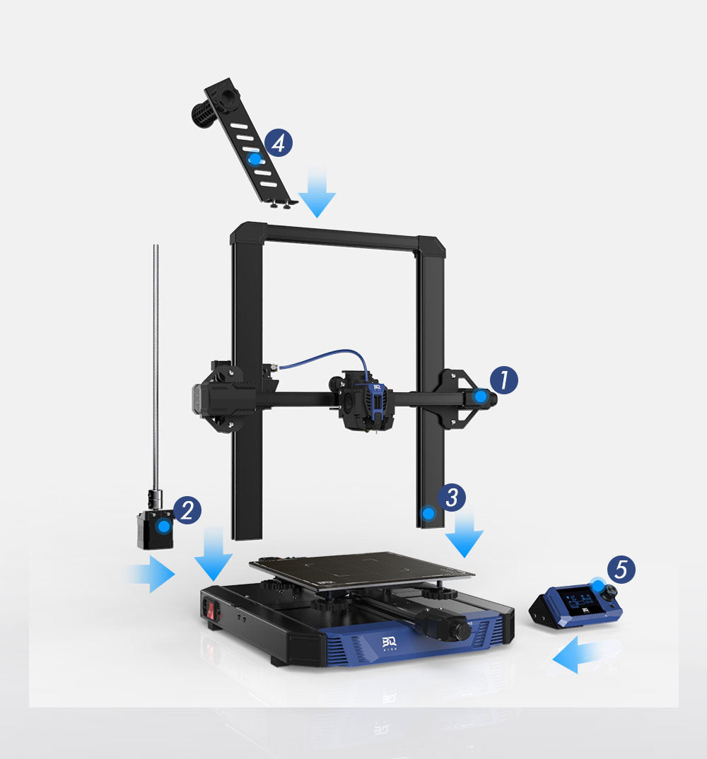 [视频] BIQU Hurakan DIY 3D Printer 一款高性价比的3D打印机