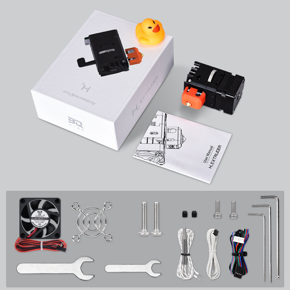 [视频] BIQU H2 不锈钢双轮挤压直驱/近程挤出机