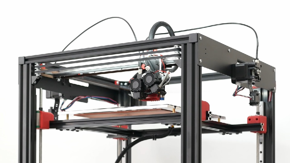 [视频] Makertech3D PROFORGE 3.5 CORE-XY 双挤出3D打印机（升级版）