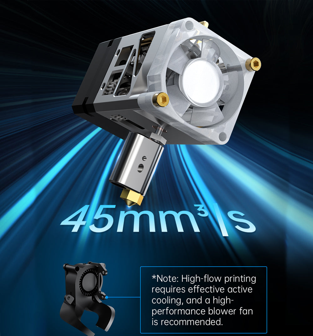 [视频] BIQU H2 V2S LITE 直驱/近程挤出机 镂空机械设计 超轻和超高挤出流量