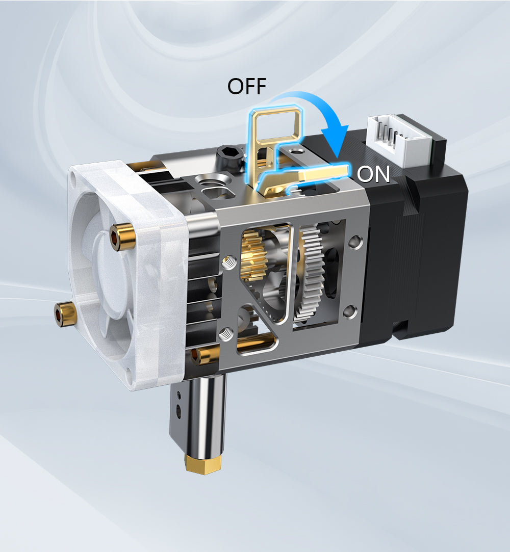 [视频] BIQU H2 V2S LITE 直驱/近程挤出机 镂空机械设计 超轻和超高挤出流量