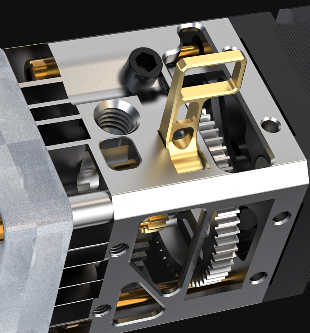 [视频] BIQU H2 V2S LITE 直驱/近程挤出机 镂空机械设计 超轻和超高挤出流量