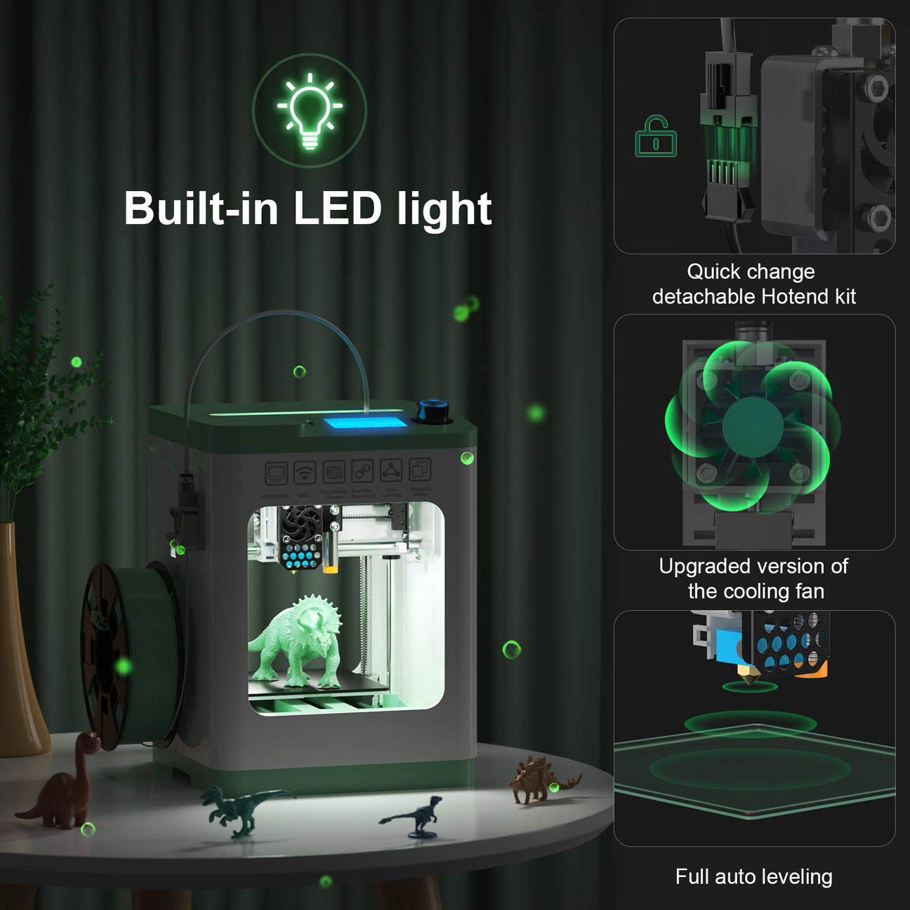 [视频] Entina Tina2S 迷你3D打印机  适合初学者的惊喜礼物