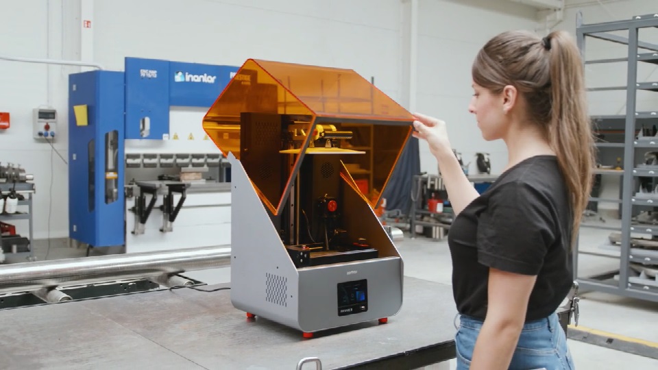 [视频] Zortrax Inkspire 2 8.9寸 LCD 3D打印机 自动进退料 断电续打