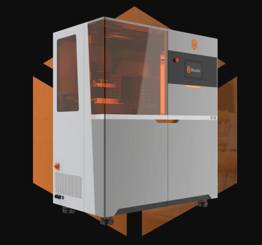 [视频] Structo ST-32 牙科专用矫正器模型制造的半自动 MSLA 3D打印机
