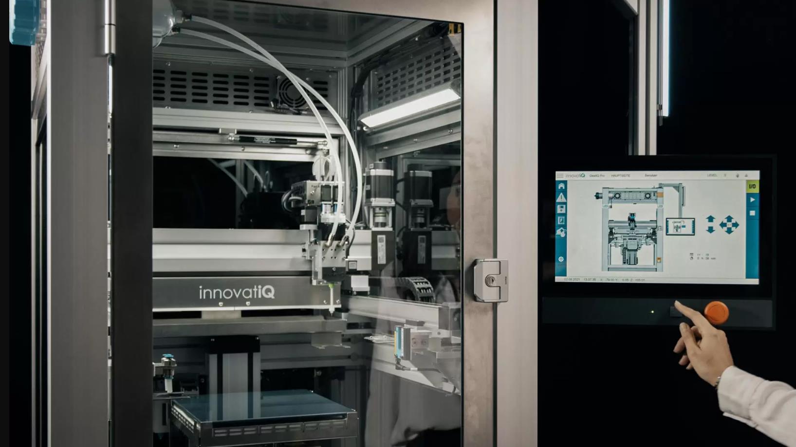 [视频] innovatiQ  LiQ 320 注塑硅胶液体增材制造3D打印机