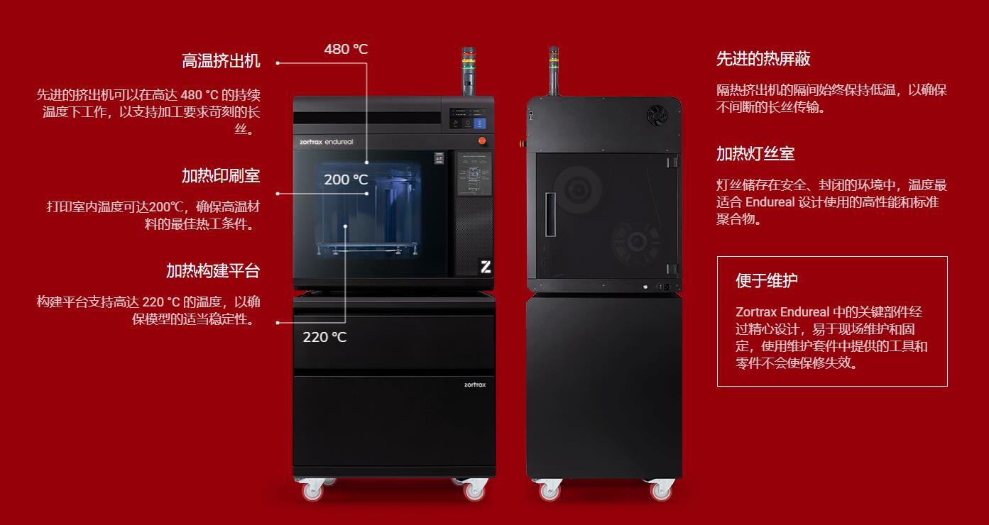 [视频] Zortrax Endureal 第三代工业级3D打印机 面向高科技制造