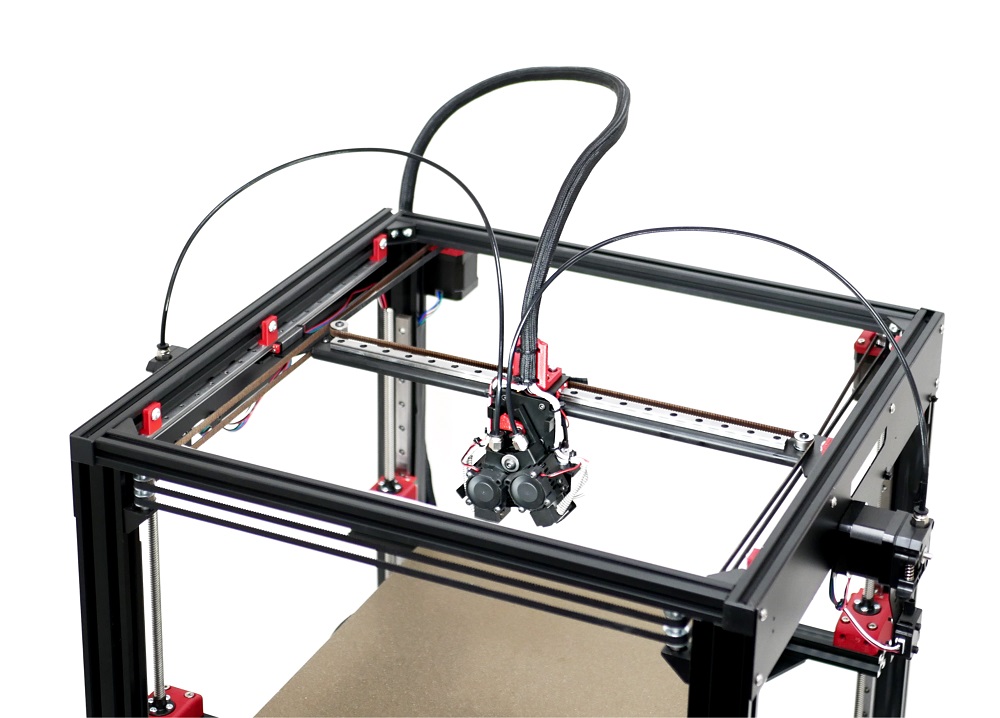 [视频] Makertech3D PROFORGE 3.5 CORE-XY 双挤出3D打印机（升级版）