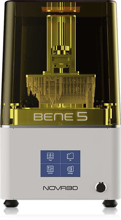 [视频] NOVA3D Bene5 2K 黑白屏LCD光固化3D打印机