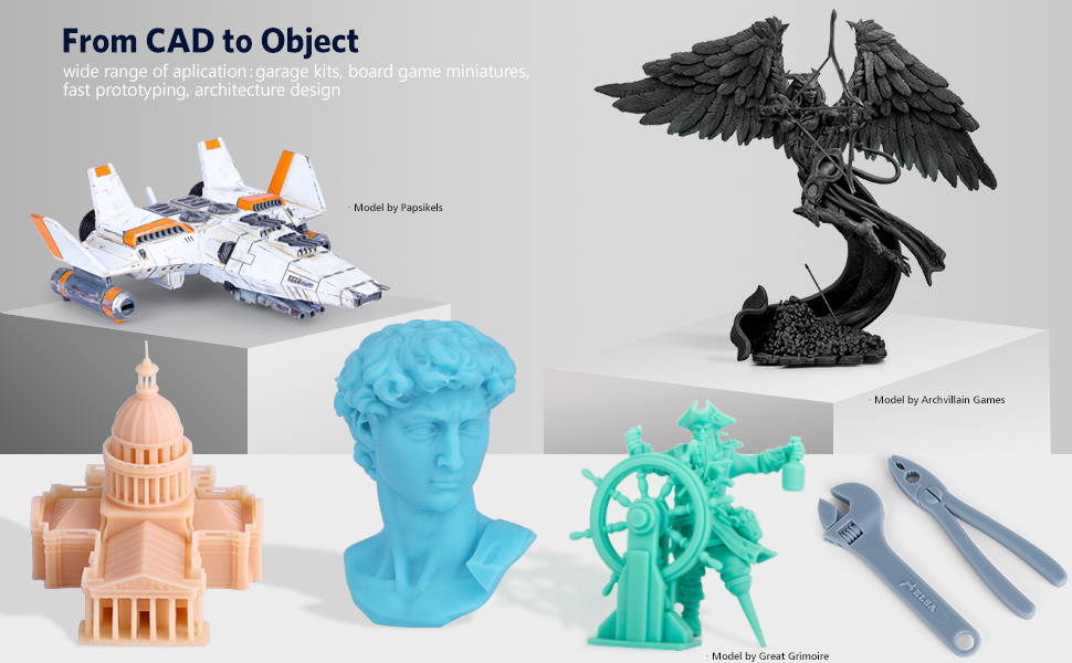 [视频] ELEGOO Saturn 8.9寸4K 单色LCD光固化3D打印机