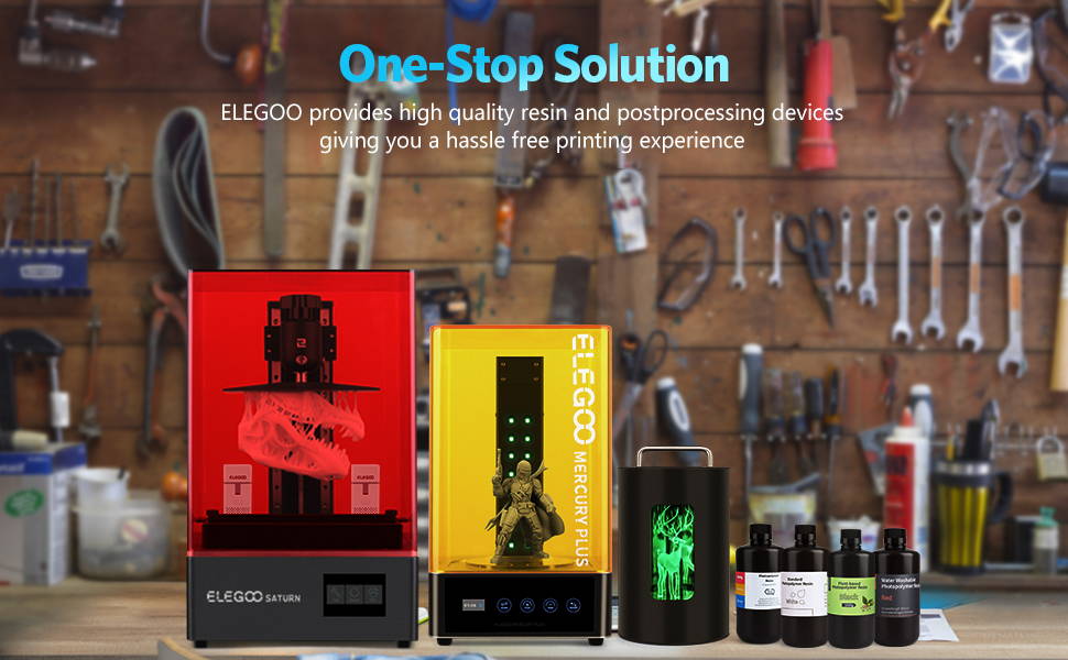 [视频] ELEGOO Saturn 8.9寸4K 单色LCD光固化3D打印机