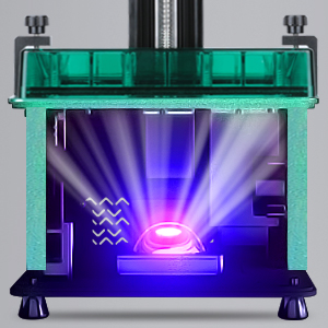 [视频] ELEGOO Mars 2 MSLA  6.08寸2K 光固化3D打印机