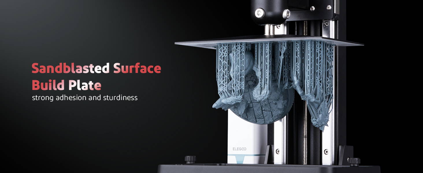 [视频] ELEGOO Saturn 8K 10英寸单色LCD 光固化3D打印机