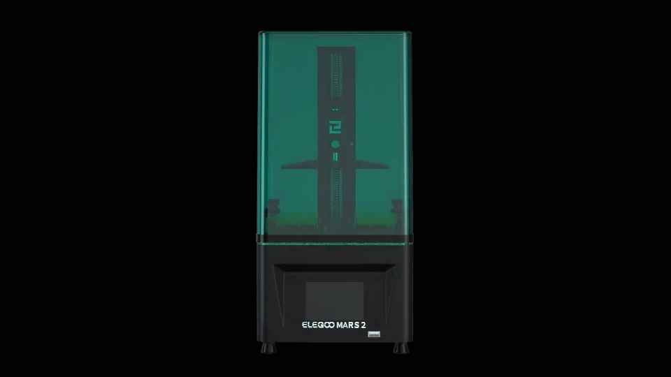 [视频] ELEGOO Mars 2 MSLA  6.08寸2K 光固化3D打印机