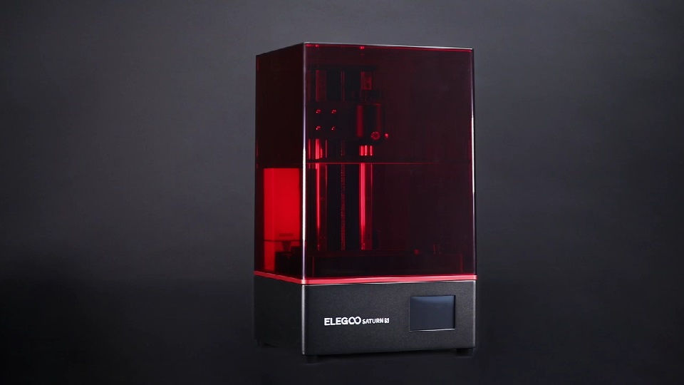 [视频] ELEGOO Saturn S 9.1寸4K 单色LCD光固化3D打印机