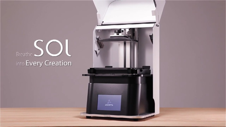 [视频] Ackuretta SOL 尖端且超级易用的牙科3D打印机