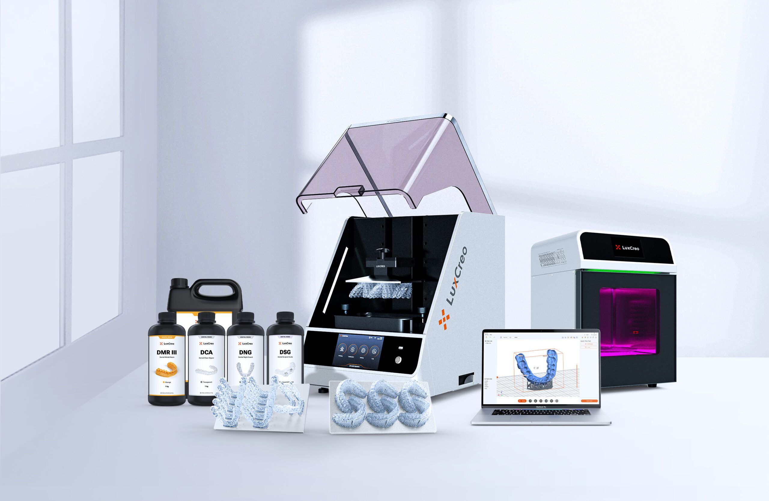 [视频] LuxCreo iLux Pro Dental DLP牙科3D打印机 - 更少的劳动 更多的微笑