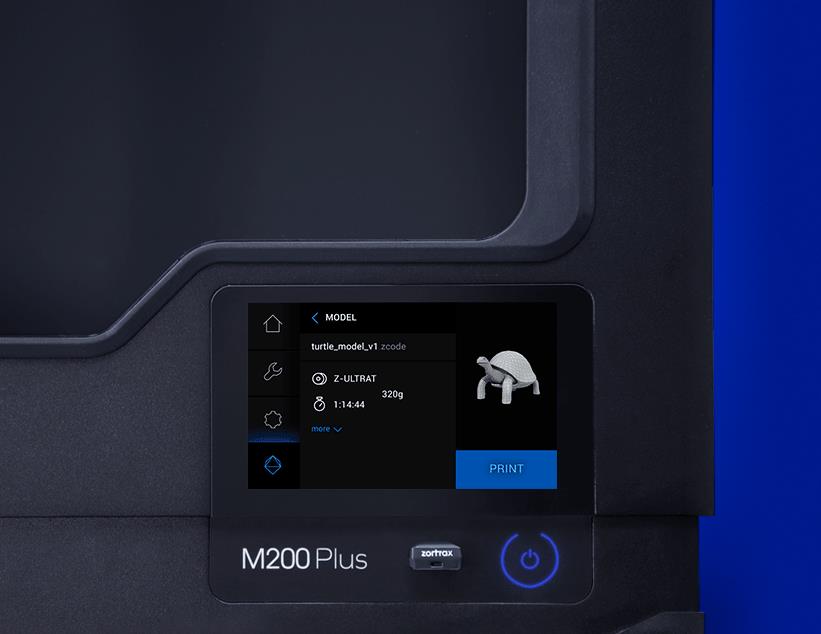 [视频] Zortrax M200 Plus FDM 3D打印机 专为长期可靠、连续运行而设计