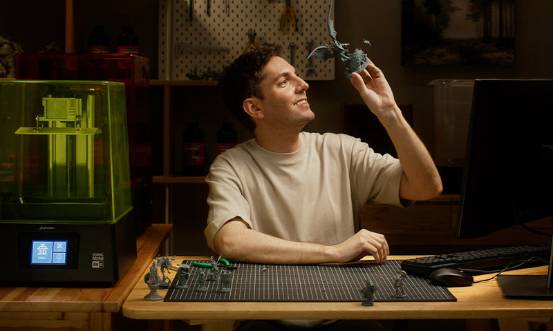 [视频] Phrozen Sonic Mini 8K S 每个人都能负担得起高分辨率8K LCD 3D打印机