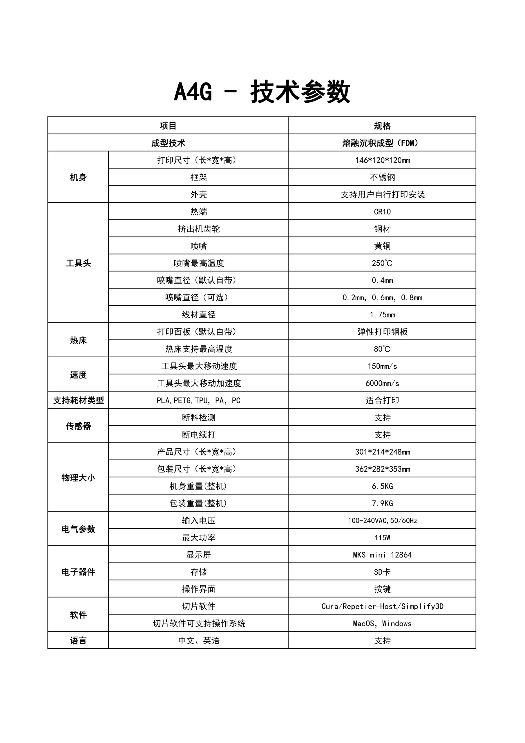 [视频] JISU极数智造 DXC-A4G 具有开源功能的CoreXY迷你FDM 3D打印机 （DIY套件）