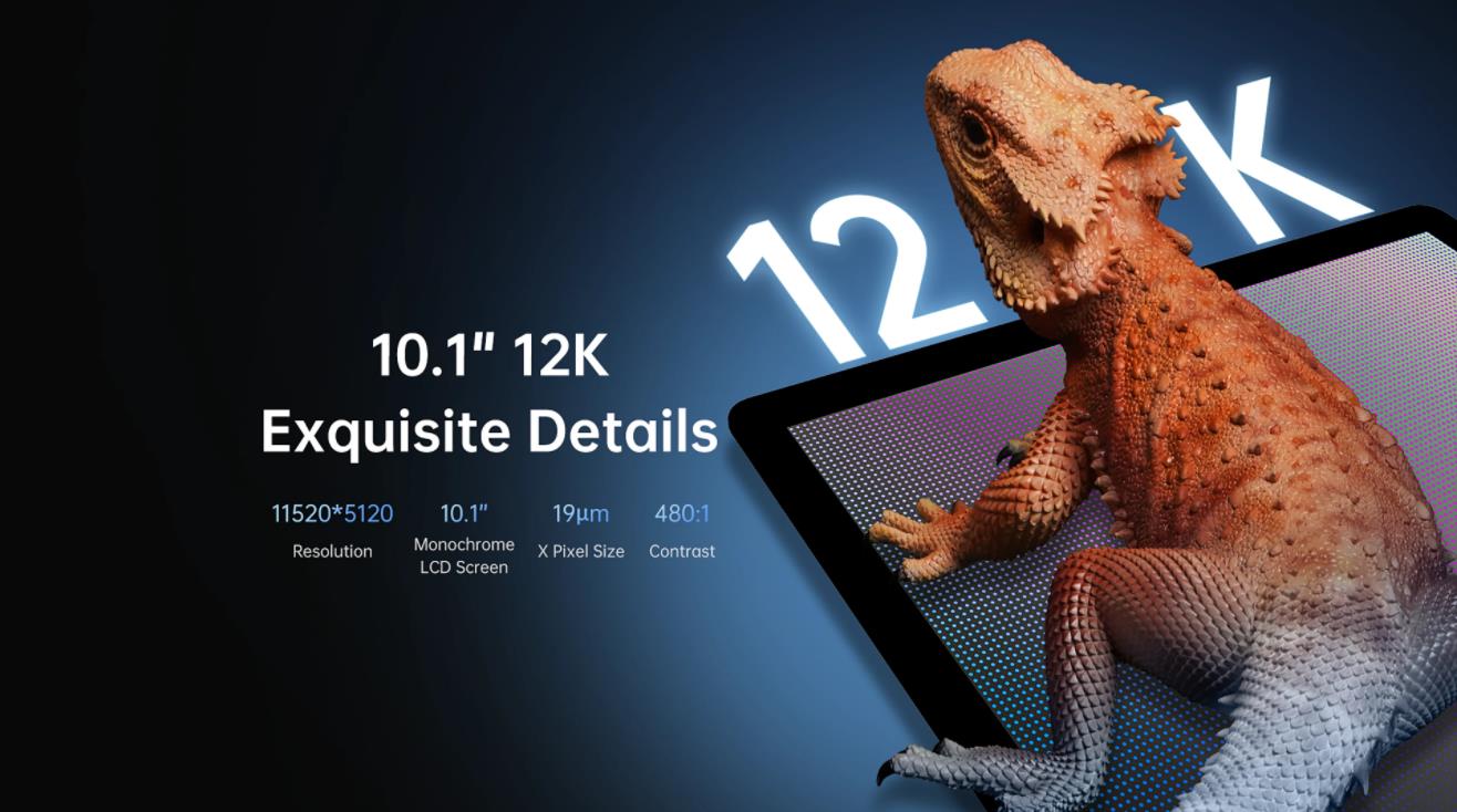 [视频] Anycubic Photon Mono M5s 10.1寸12K  LCD光固化3D打印机 | 免调平 | 快3倍