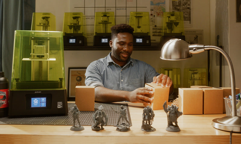 [视频] Phrozen Sonic Mini 8K S 每个人都能负担得起高分辨率8K LCD 3D打印机