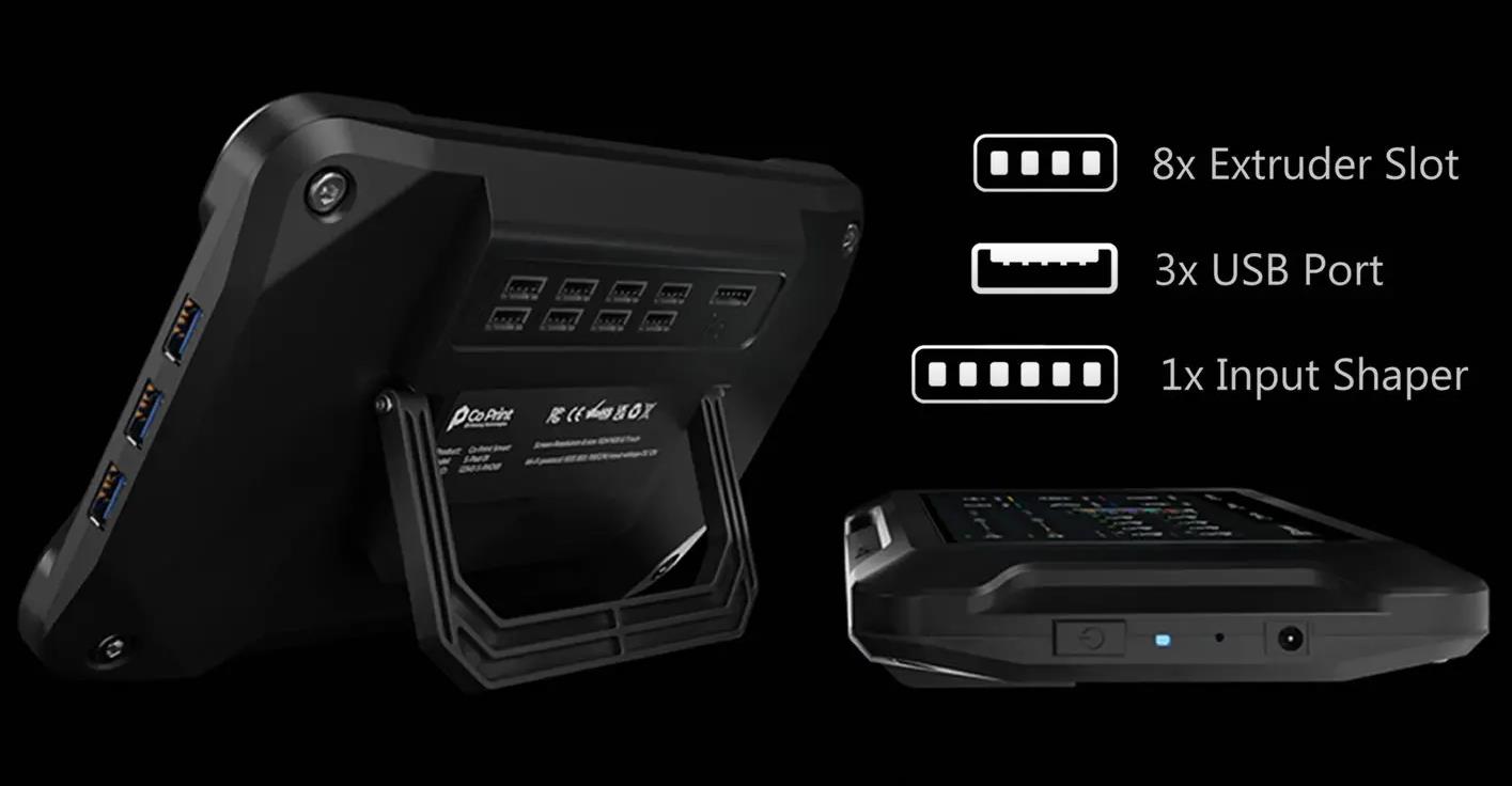 [视频] Co Print 3D ChromaPad 世界上第一个多丝3D打印平板 专为多丝打印而设计