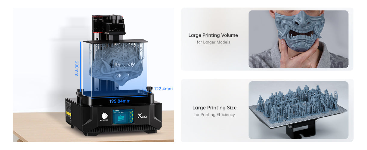[视频] Anycubic Photon Mono X 6Ks 9.1寸6K LCD光固化3D打印机