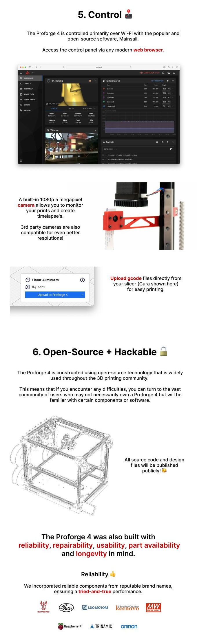 [视频] Makertech3D Proforge4：下一代高速4独立挤出头 FDM 3D打印机