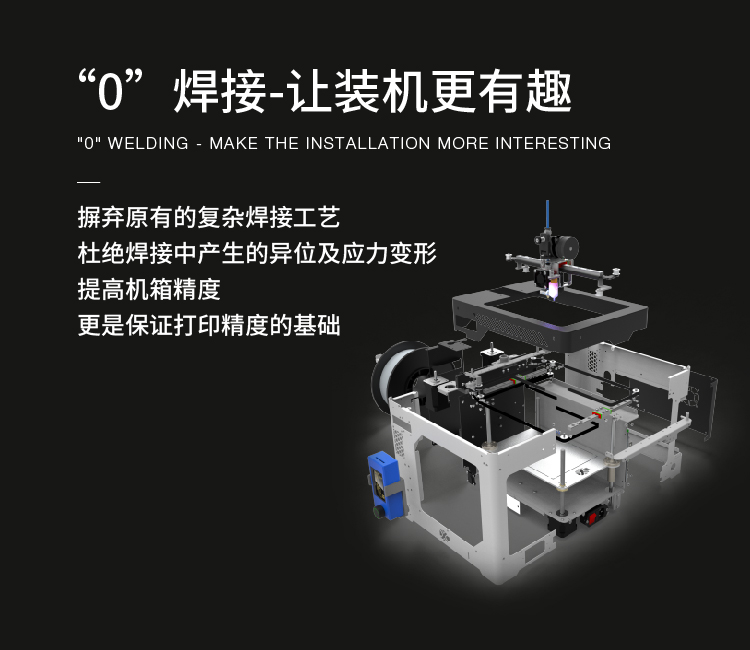 [视频] JISU极数智造 DXC-A4G 具有开源功能的CoreXY迷你FDM 3D打印机 （DIY套件）
