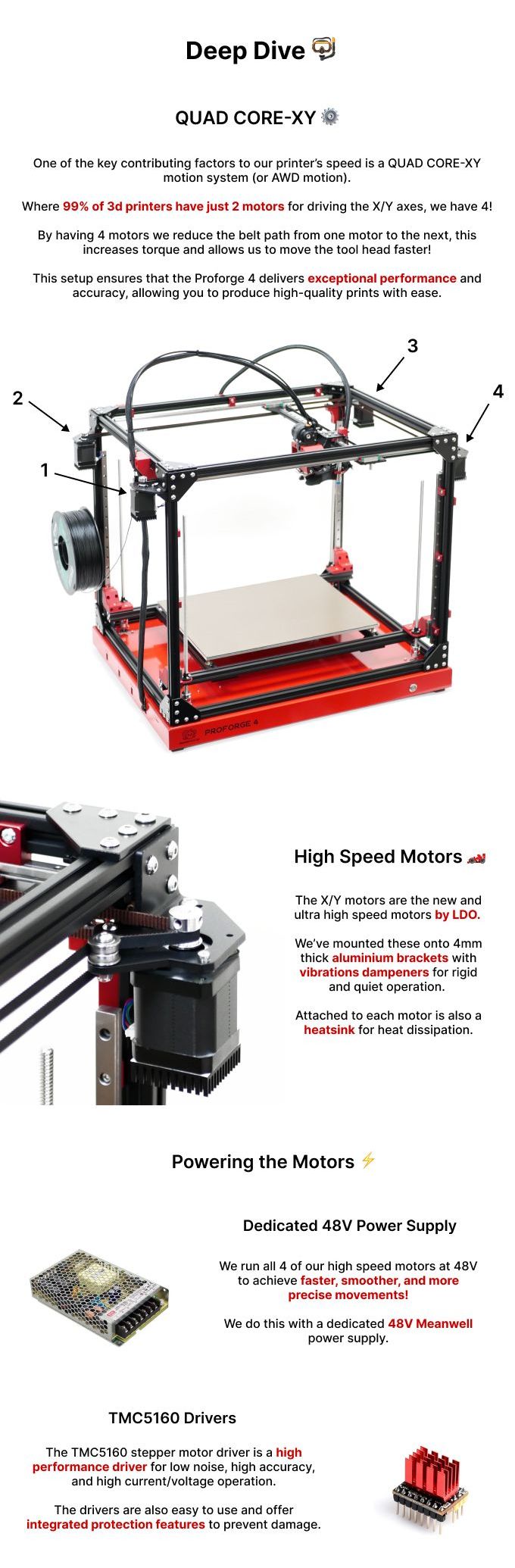 [视频] Makertech3D Proforge4：下一代高速4独立挤出头 FDM 3D打印机