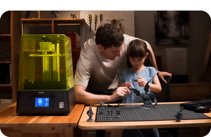 [视频] Phrozen Sonic Mini 8K S 每个人都能负担得起高分辨率8K LCD 3D打印机