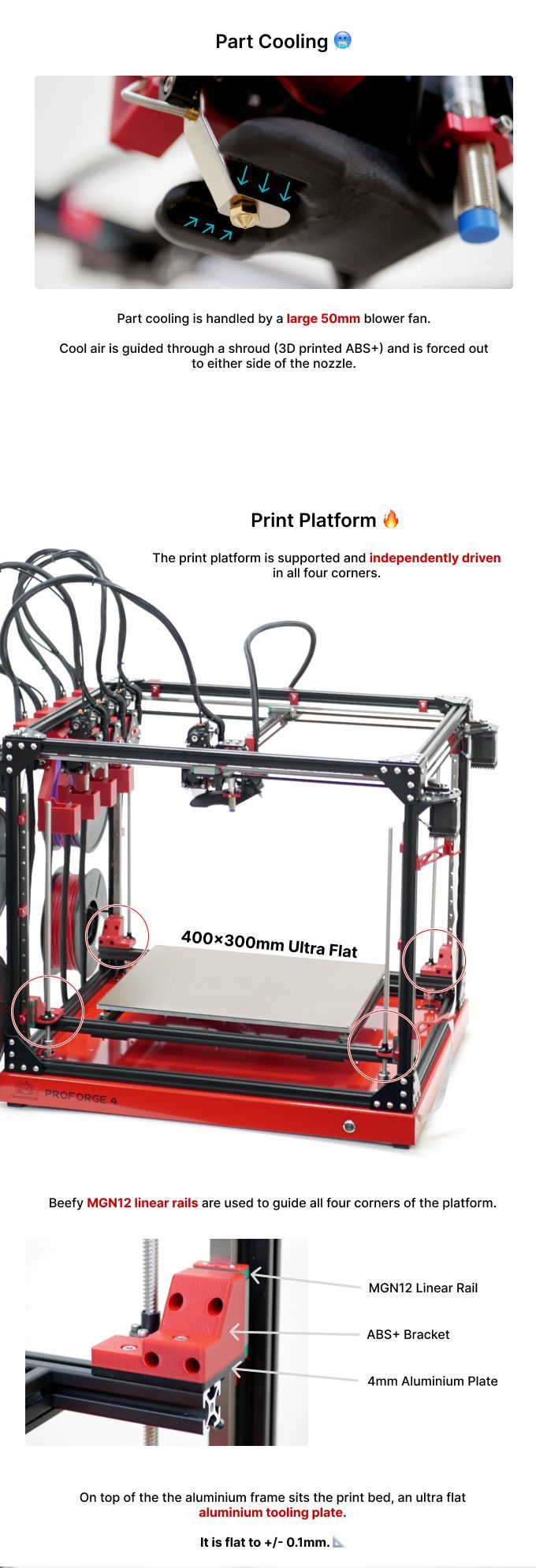 [视频] Makertech3D Proforge4：下一代高速4独立挤出头 FDM 3D打印机