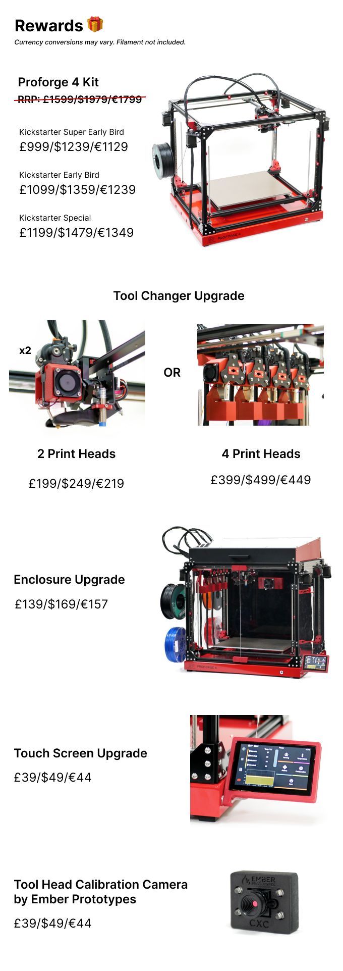 [视频] Makertech3D Proforge4：下一代高速4独立挤出头 FDM 3D打印机