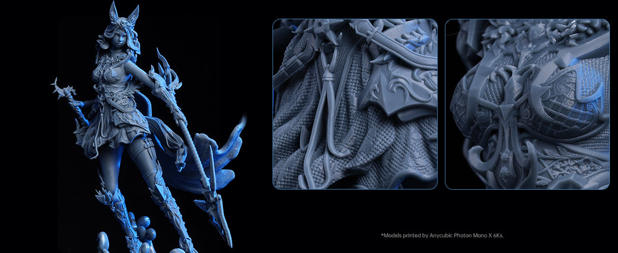 [视频] Anycubic Photon Mono X 6Ks 9.1寸6K LCD光固化3D打印机