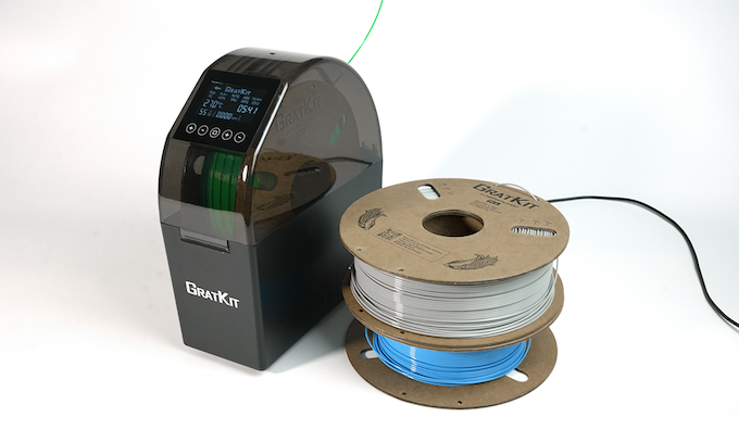 [视频] GratKit Firefly 世界上第一台APP控制的3D打印长丝干燥机