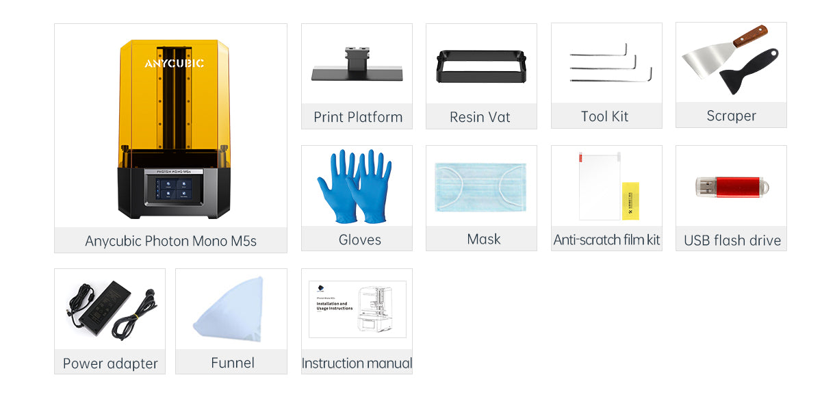 [视频] Anycubic Photon Mono M5s 10.1寸12K LCD 光固化打印机  像大师一样打印