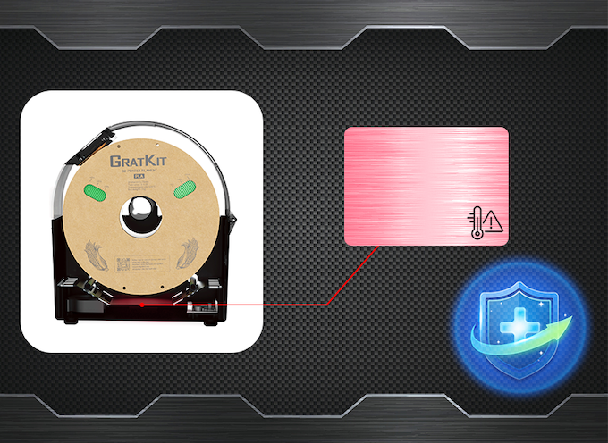 [视频] GratKit Firefly 世界上第一台APP控制的3D打印长丝干燥机