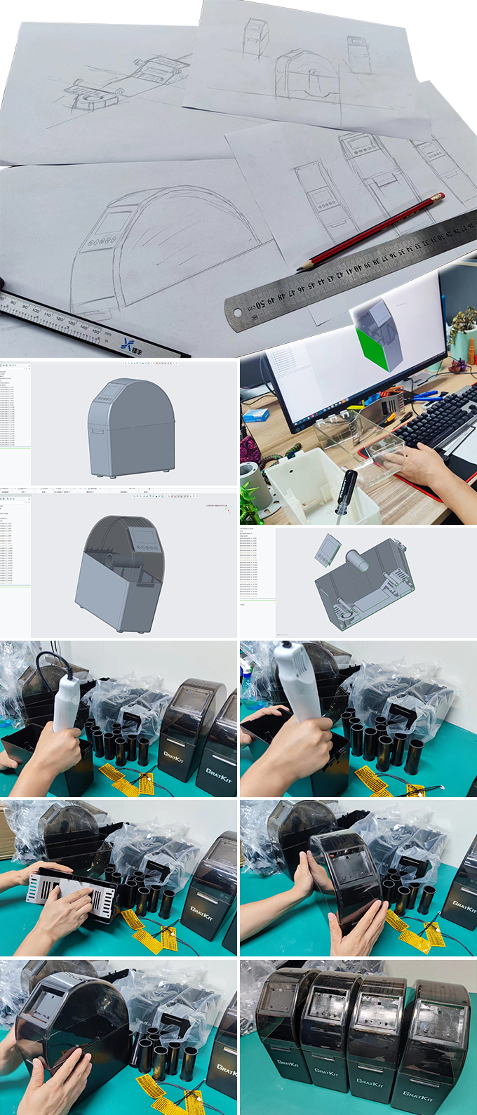 [视频] GratKit Firefly 世界上第一台APP控制的3D打印长丝干燥机