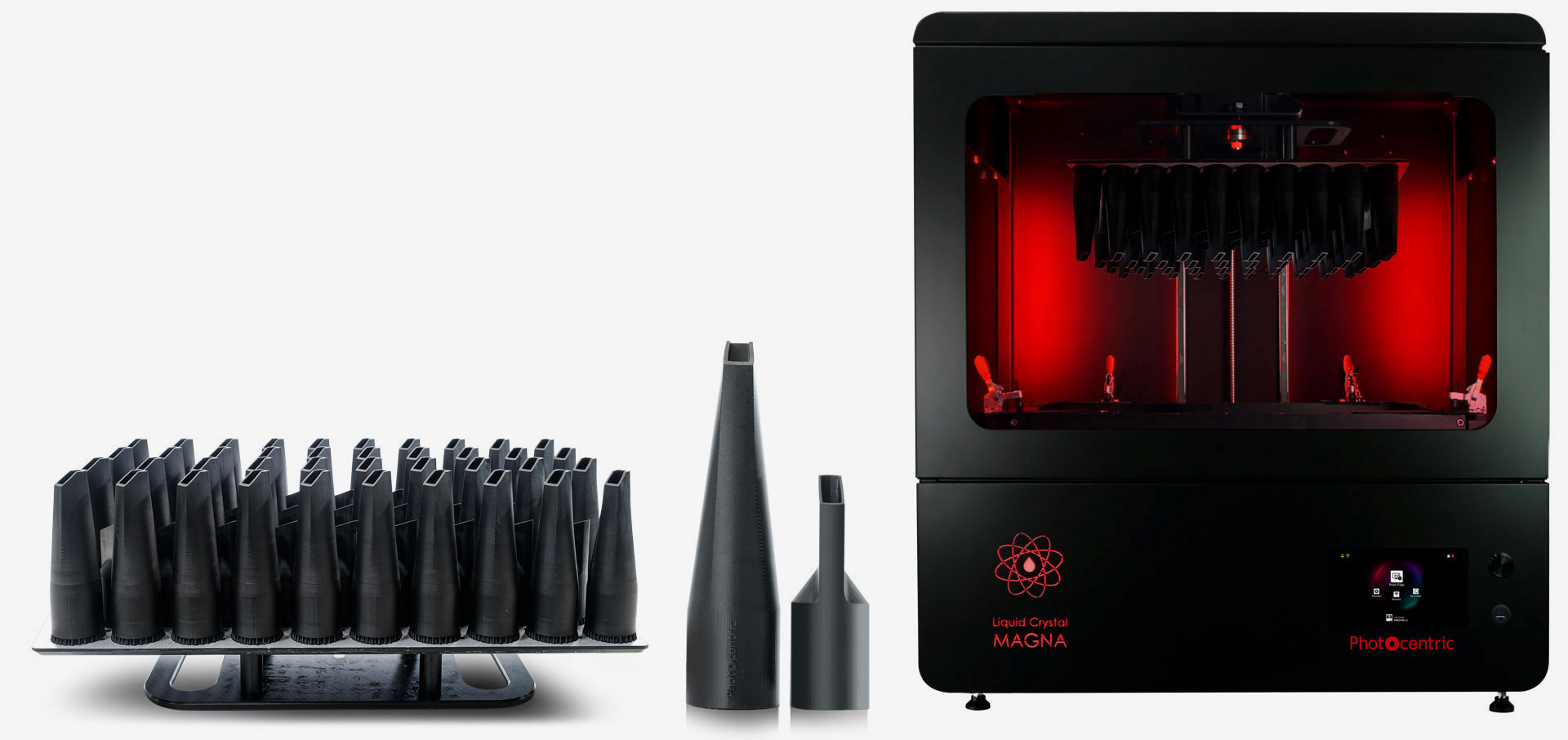 [视频] Photocentric Liquid Crystal Magna v.2 日光聚合物技术 (DPP) 3D打印机