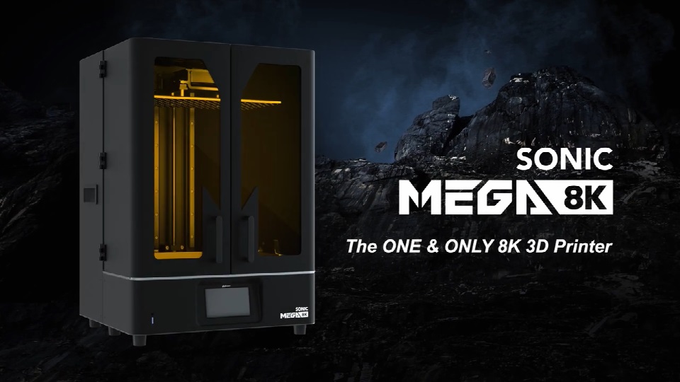 [视频] Phrozen Sonic Mega 15寸8K 大尺寸 LCD 光固化3D打印机
