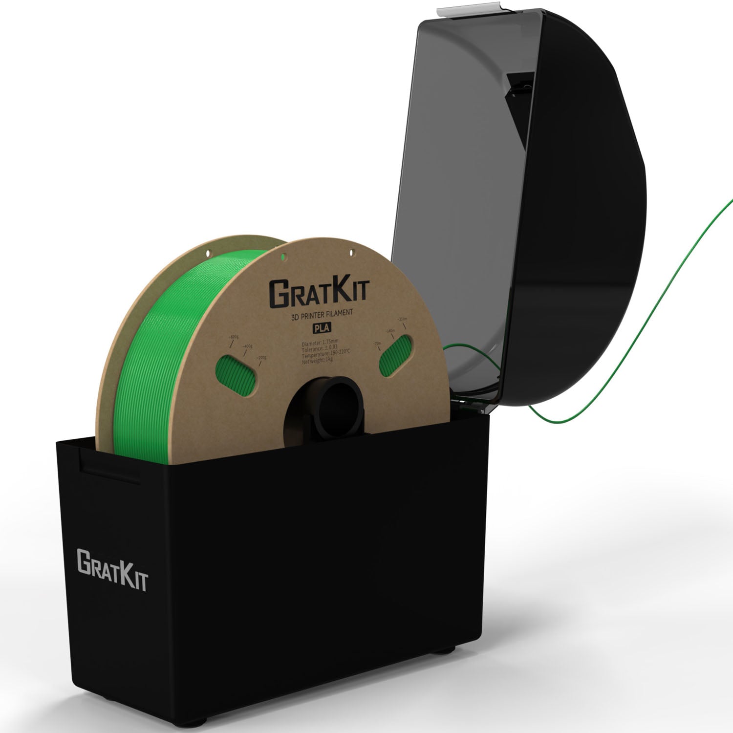 [视频] GratKit Firefly 世界上第一台APP控制的3D打印长丝干燥机