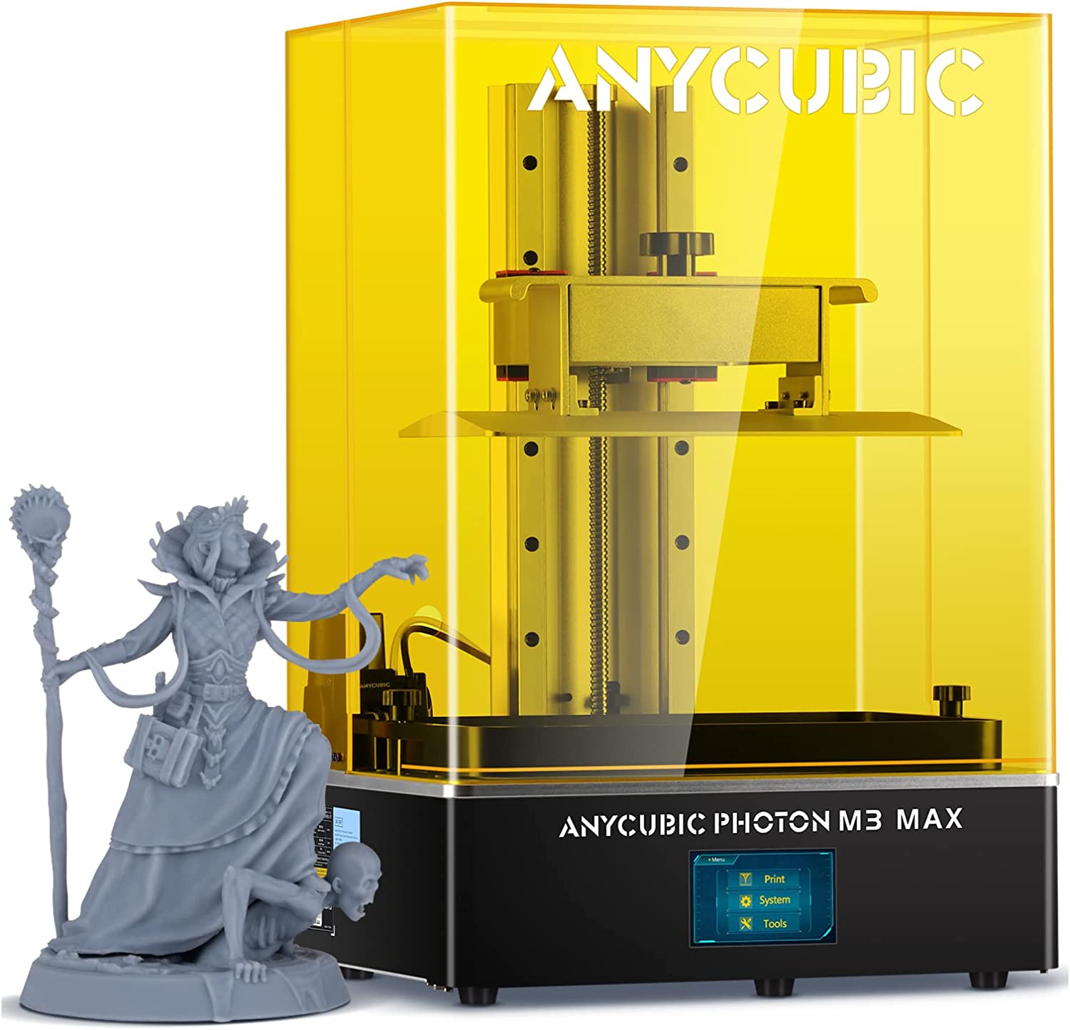 [视频] Anycubic Photon M3 Max 13.6寸7K LCD光固化3D打印机