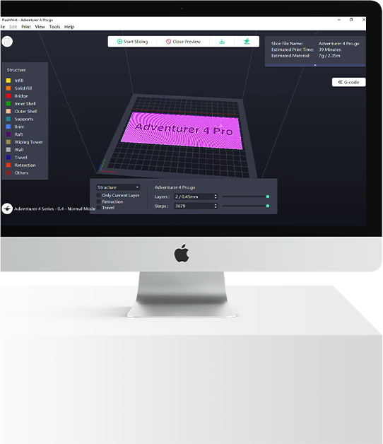 [视频] Flashforge Adventurer 4 Pro FDM 3D打印机 更快更强大