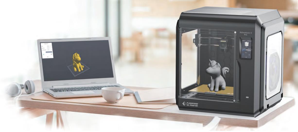 [视频] Flashforge Adventurer 4 Pro FDM 3D打印机 更快更强大