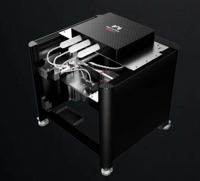 [视频] San Draw S300：第一台能搭配水溶性支撐材料的FAM硅胶3D打印机